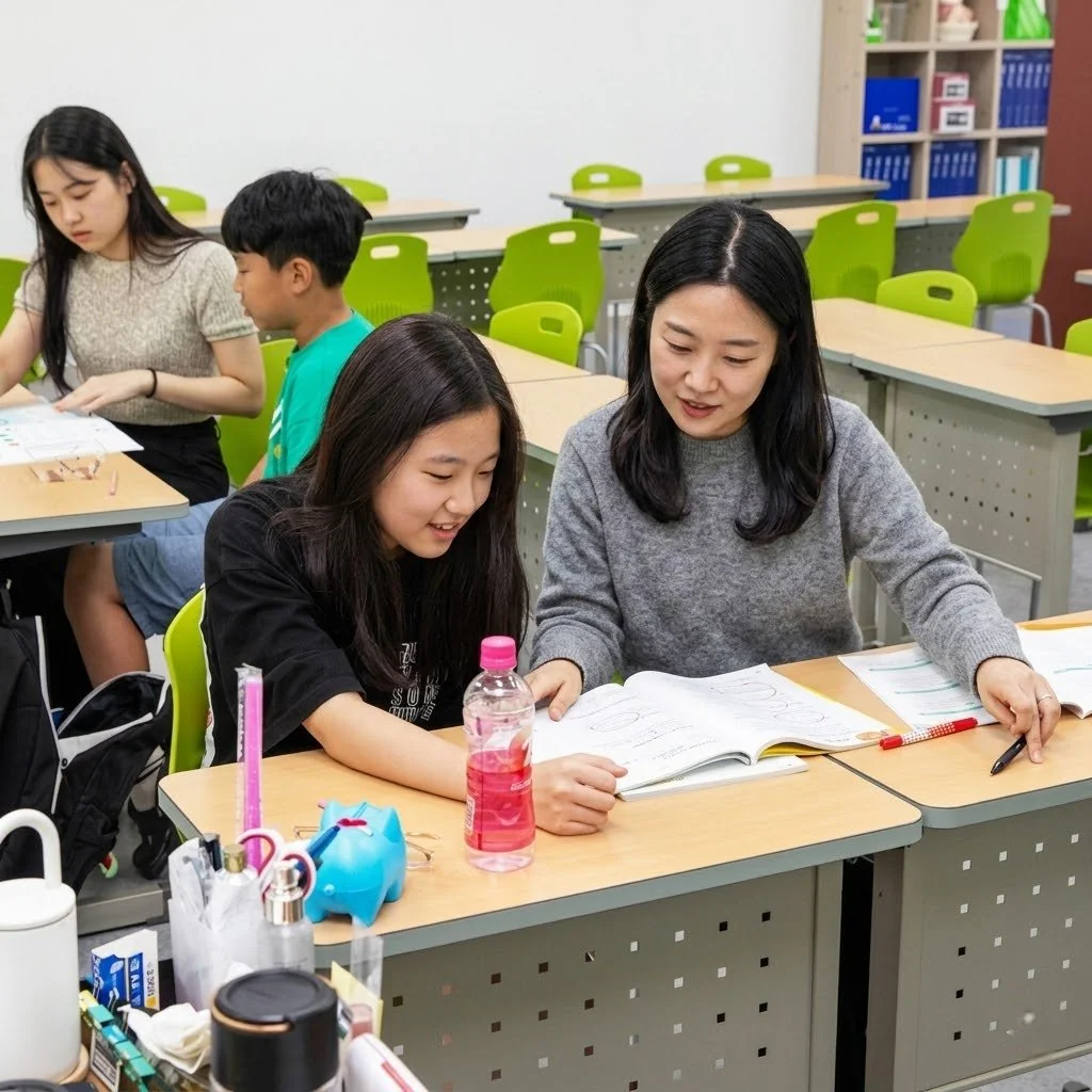 반송 교습소 내부 사진